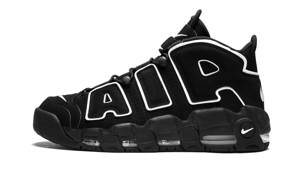 Air More Uptempo Black White