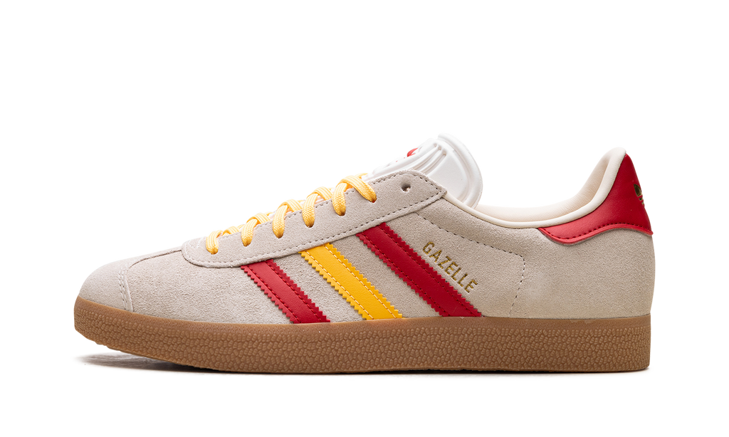 Gazelle White Spark Scarlet