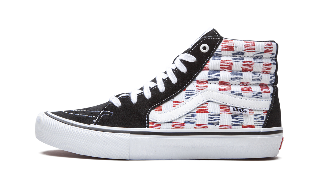 Sk8-Hi "Sketched Checkerboard"