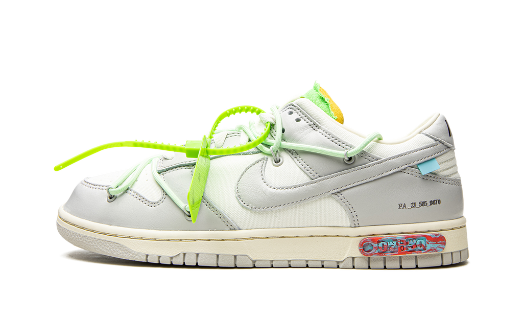 Dunk Low Off White Lot 07:50