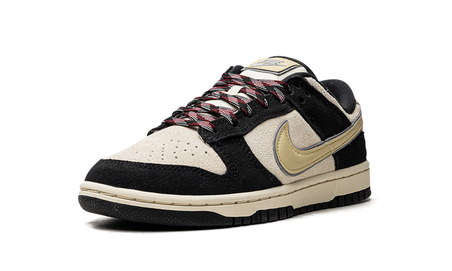Dunk Low LX Black Suede Team Gold