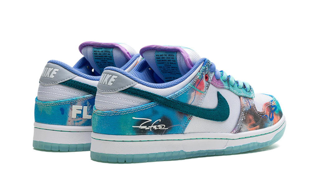 SB Dunk Low Futura Laboratories Bleached Aqua