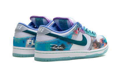 SB Dunk Low Futura Laboratories Bleached Aqua