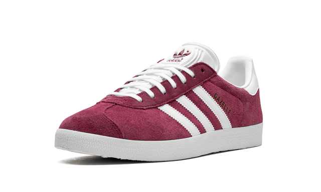 Gazelle Burgundy White
