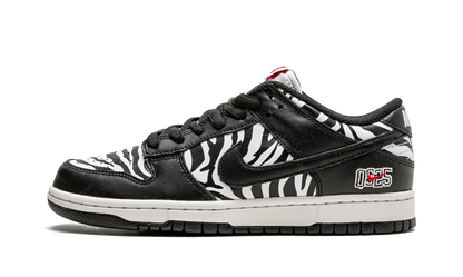 SB Dunk Low Quartersnacks Zebra