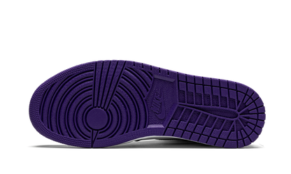 1 Retro High Court Purple White