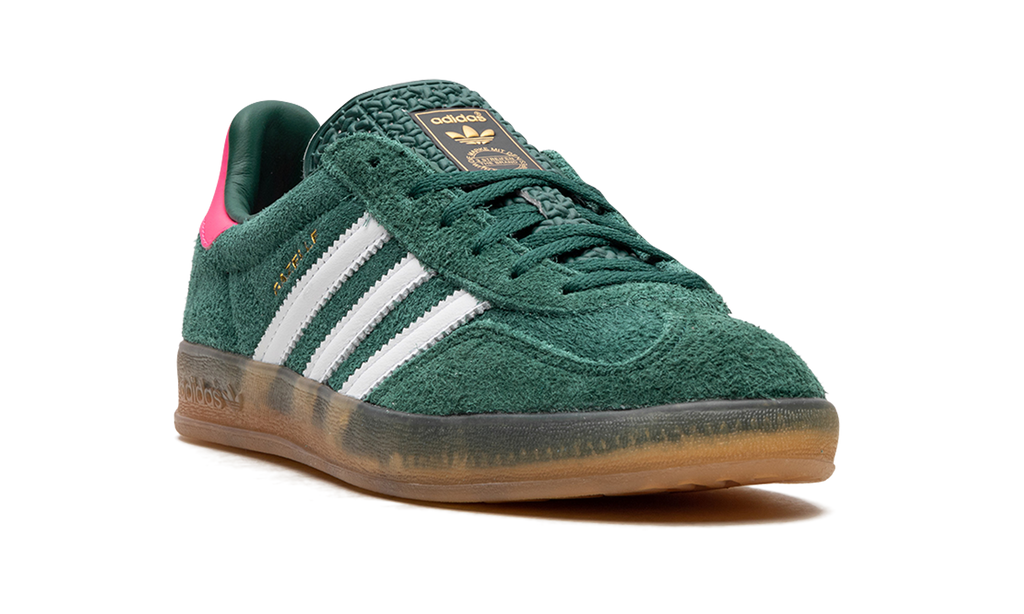 Gazelle Indoor Collegiate Green Lucid Pink