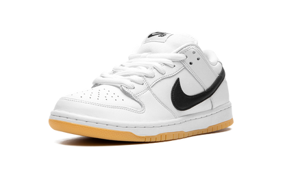 SB Dunk Low Orange White Label Black
