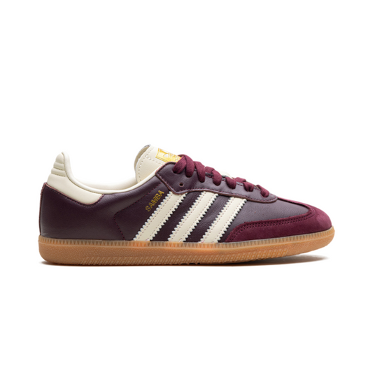 Samba OG Maroon Gold Metallic