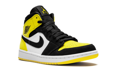 1 Mid Yellow Toe Black