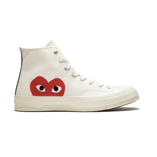 Chuck 70 CDG  "Comme des Garcons Play - White"