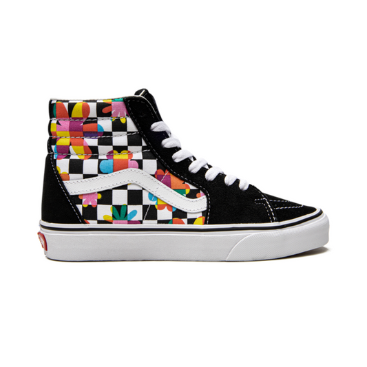 SK8-Hi "Floral Checkerboard"