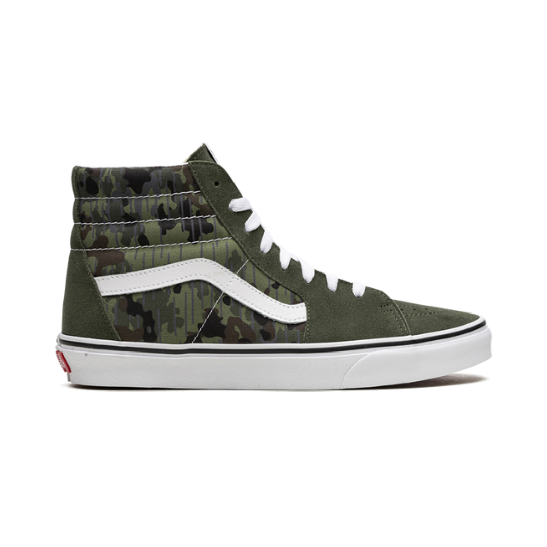 Sk8-Hi "Rain Camo Green