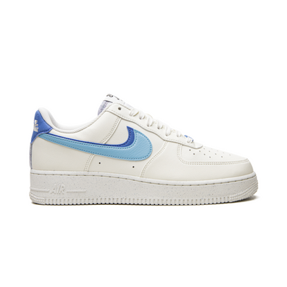 1 Double Swoosh White Médium Blue
