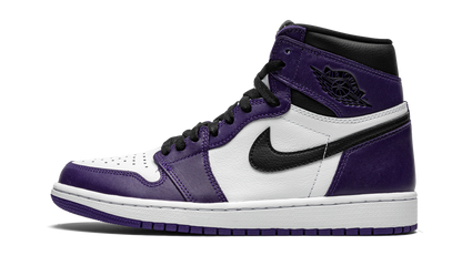 1 Retro High Court Purple White