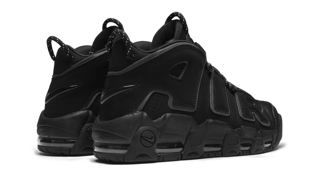 Air More Uptempo Black Reflective