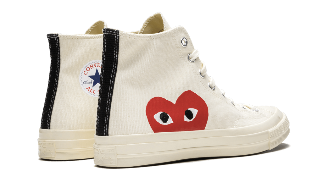 Chuck 70 CDG  "Comme des Garcons Play - White"
