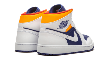 1 Mid White Laser Orange Deep Royal Blue