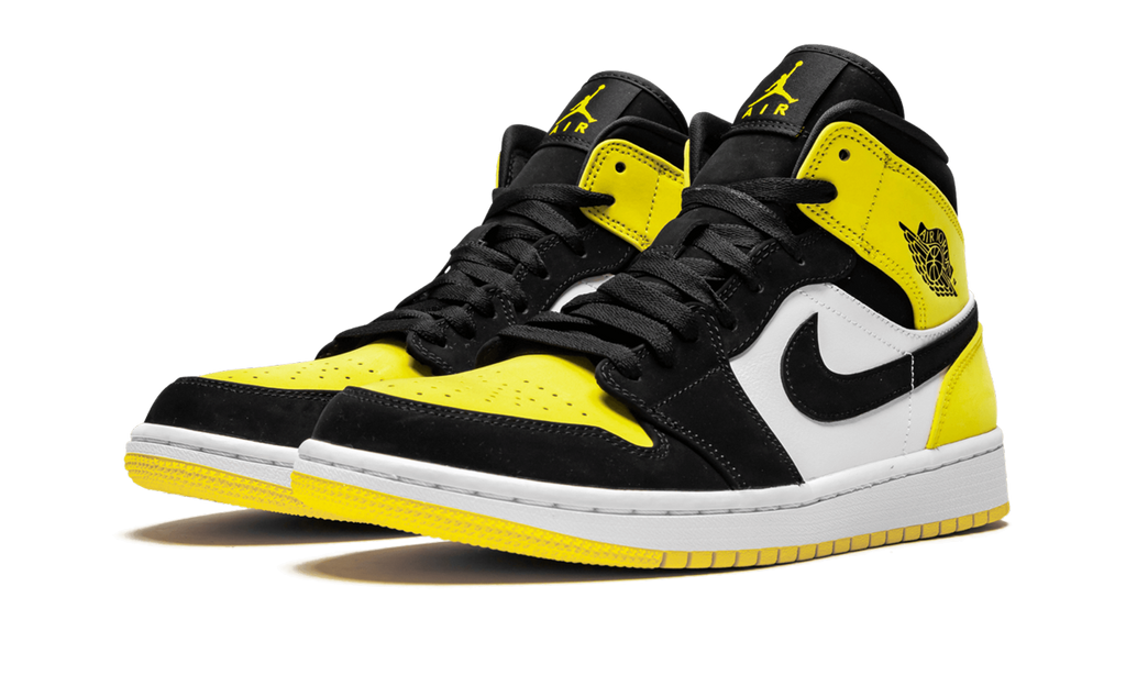 1 Mid Yellow Toe Black