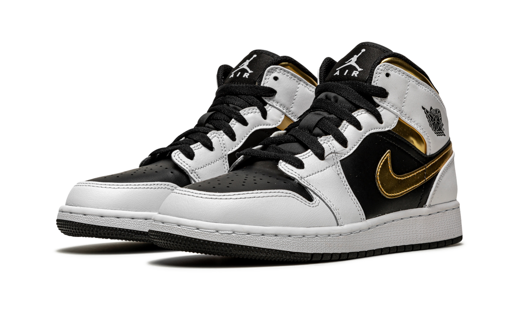 1 Mid White Gold Black