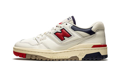 550 Aime Leon Dore  White Navy Red