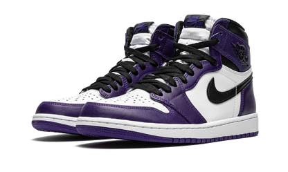 1 Retro High Court Purple White
