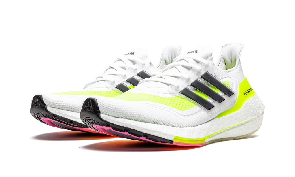 Ultraboost 21 Solar Yellow White