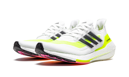 Ultraboost 21 Solar Yellow White
