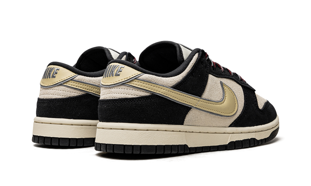 Dunk Low LX Black Suede Team Gold