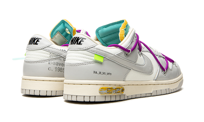 Dunk Low Off White Lot 21:50