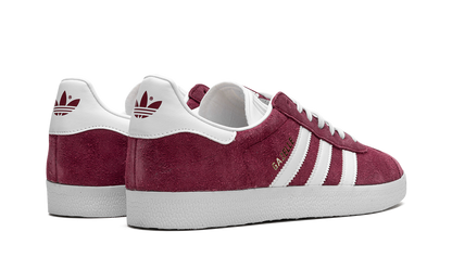 Gazelle Burgundy White