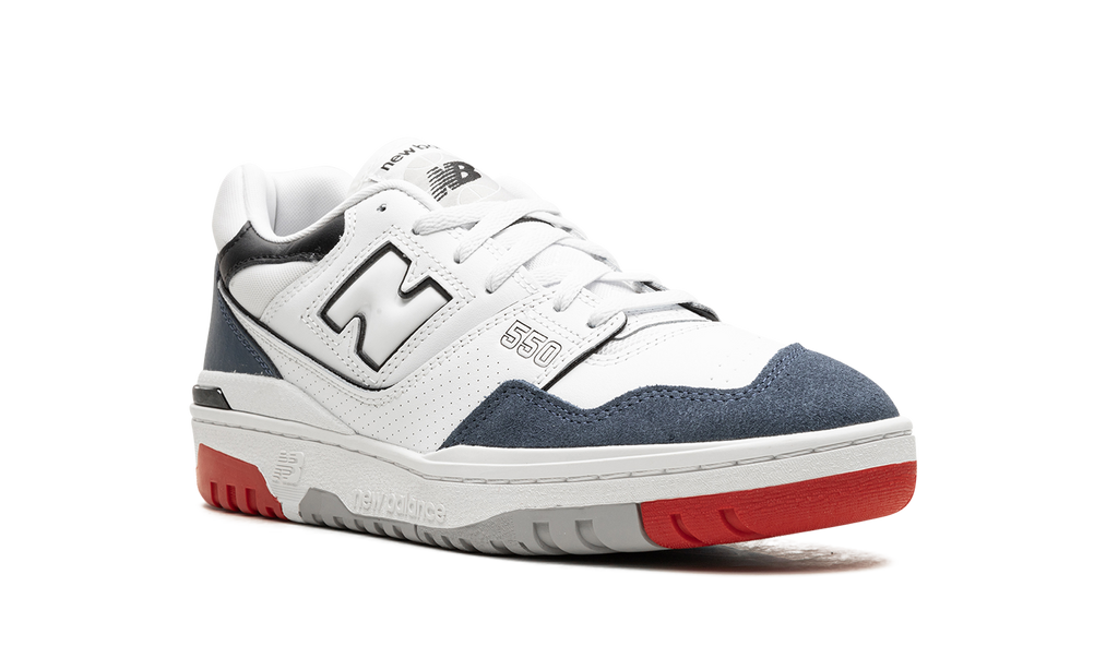 550 White Navy Red