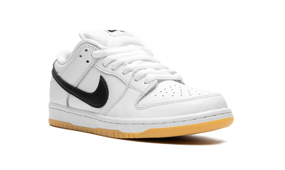 SB Dunk Low Orange White Label Black
