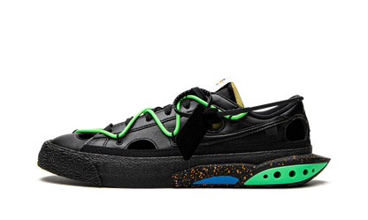 Blazer Low  Black Electro Green