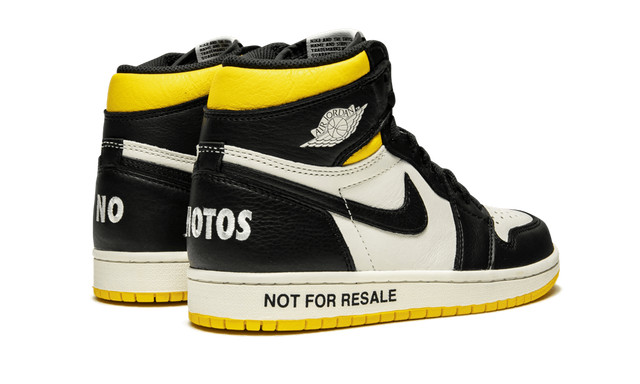 1 Retro High "Not for Resale" Varsity Maize