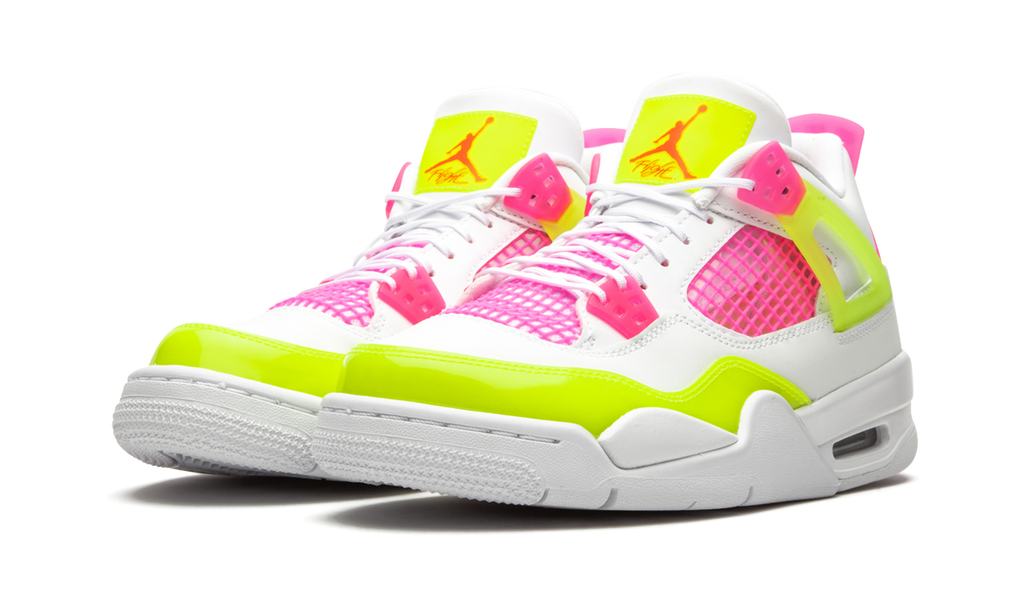 4 Retro White Lemon Pink