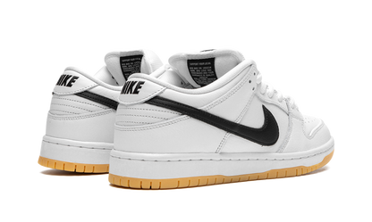 SB Dunk Low Orange White Label Black