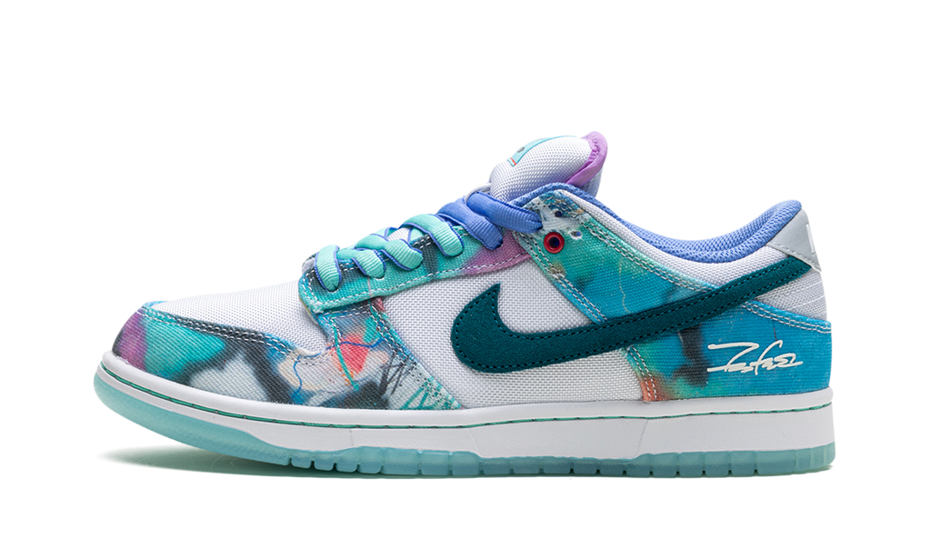 SB Dunk Low Futura Laboratories Bleached Aqua
