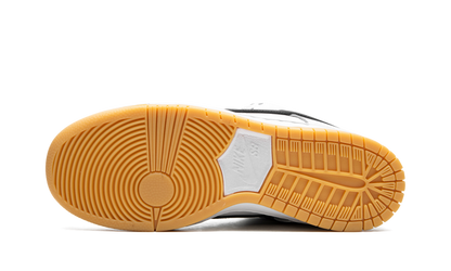 SB Dunk Low Orange White Label Black