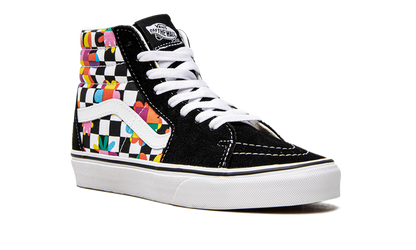 SK8-Hi "Floral Checkerboard"