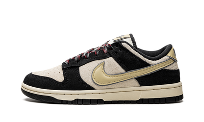 Dunk Low LX Black Suede Team Gold