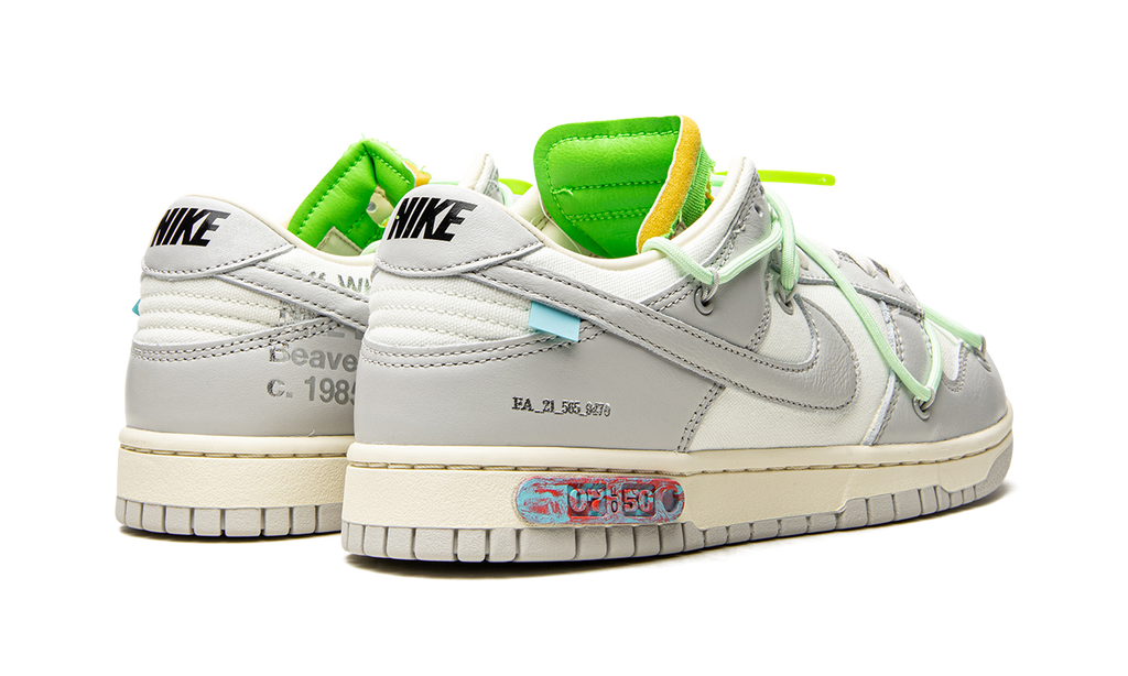 Dunk Low Off White Lot 07:50