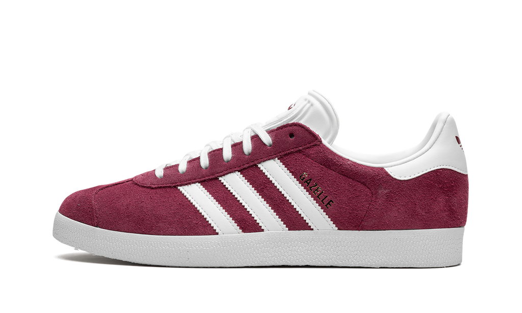 Gazelle Burgundy White