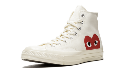 Chuck Taylor All Star 70 Hi Comme des Garçons Play White