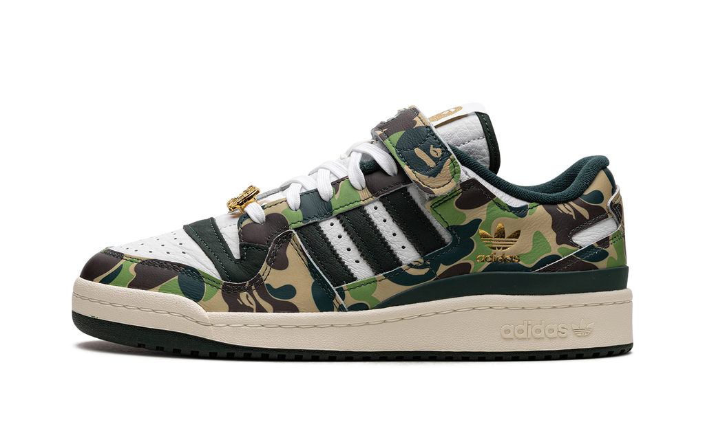 Forum 84 Low Bape 30th Anniversary Green Camo