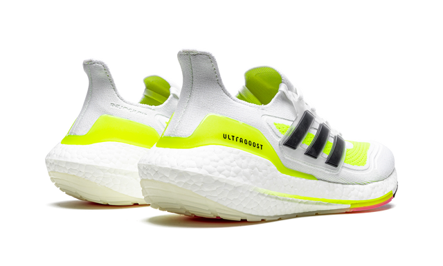 Ultraboost 21 Solar Yellow White