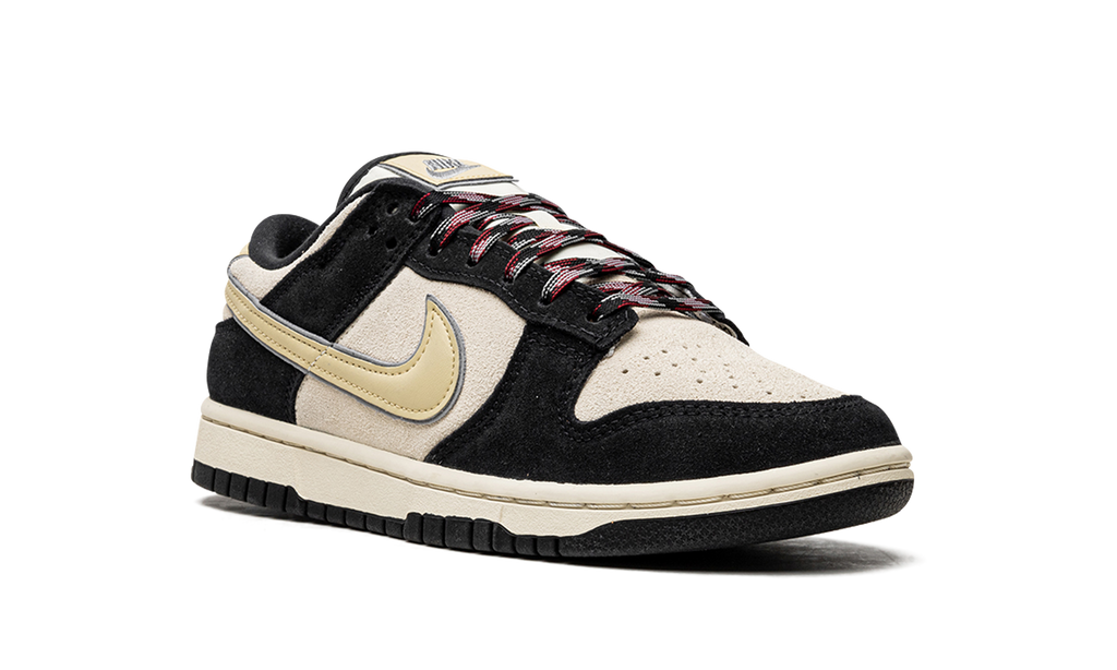 Dunk Low LX Black Suede Team Gold