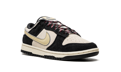 Dunk Low LX Black Suede Team Gold