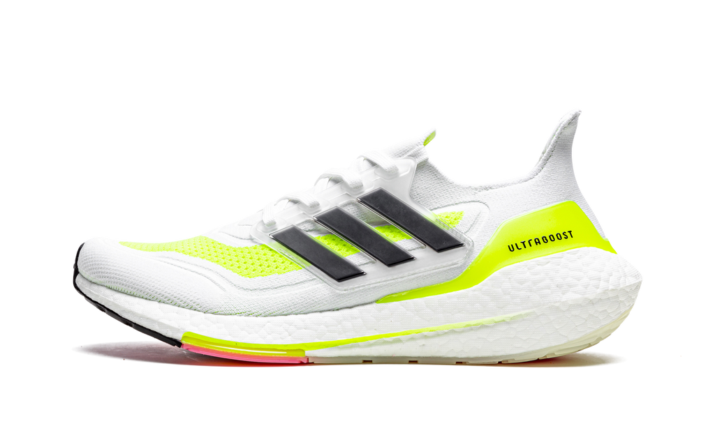 Ultraboost 21 Solar Yellow White