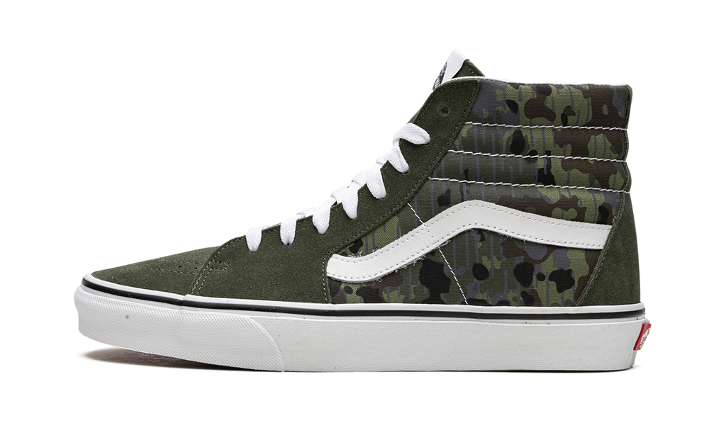 Sk8-Hi "Rain Camo Green